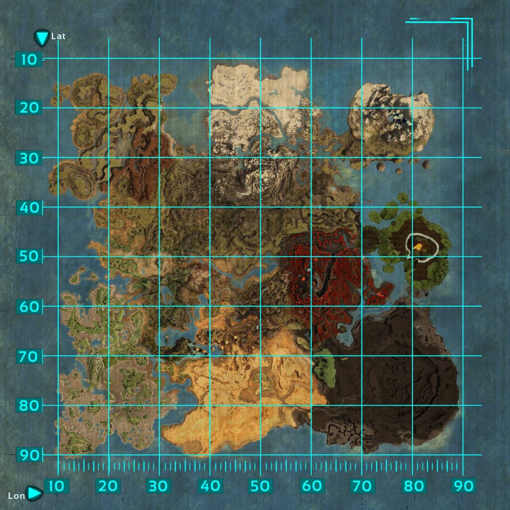 Ark Ps4 Crystal Isles Resource Map