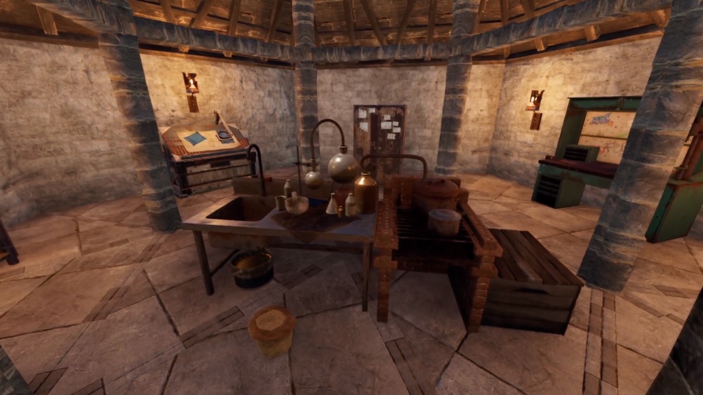 Rust Potion RUST UPDATE: New mixing table addition for tea and explosives! – Merric ...