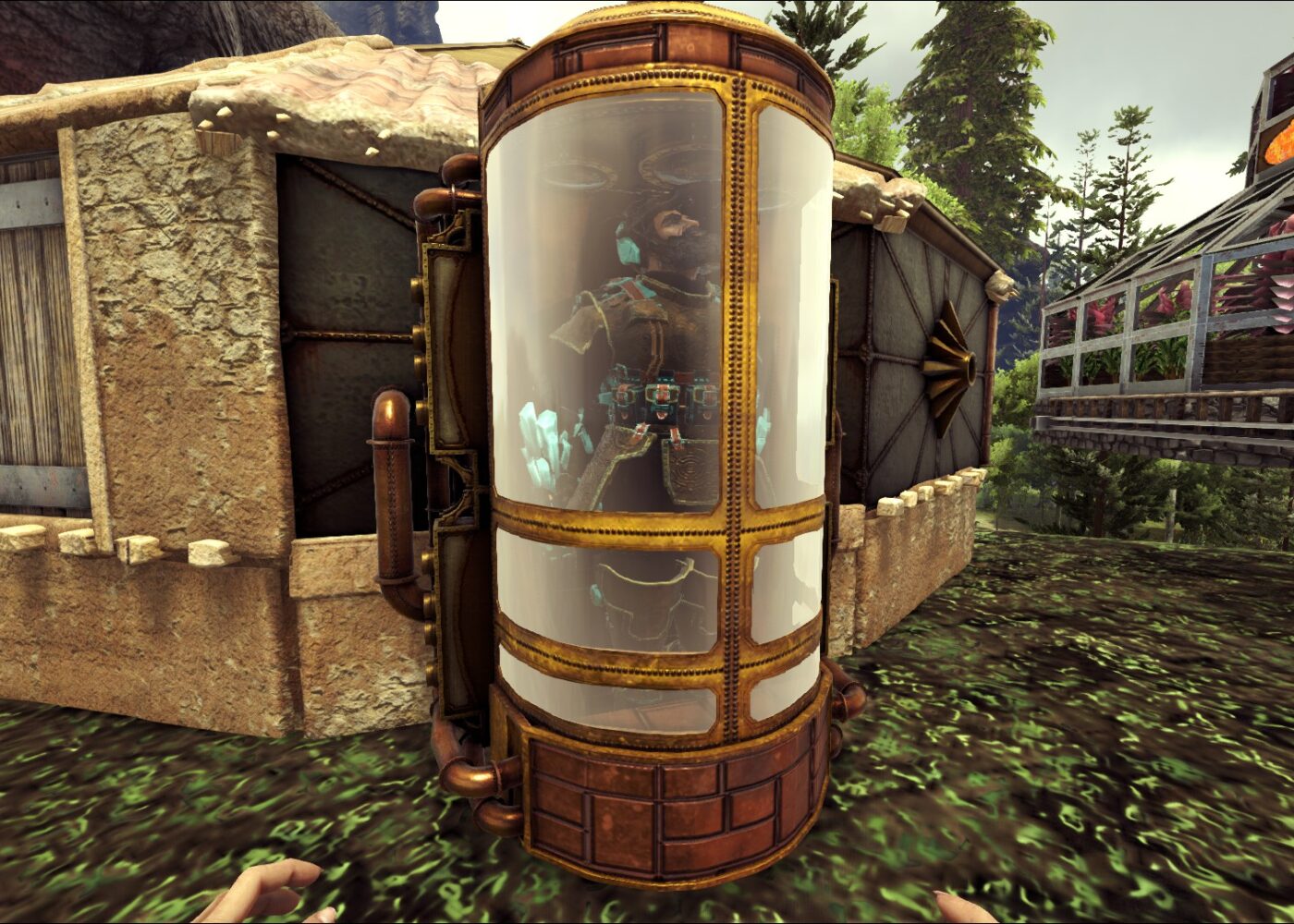 Steampunk Cryo Chamber